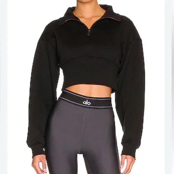 Alo Yoga Vixen Fleece 1/4 Zip - Picture 4 of 10